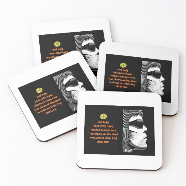 Item preview, The Stone Roses, Until Sally face design (orange text). designed and sold by Manchester Design Studio.