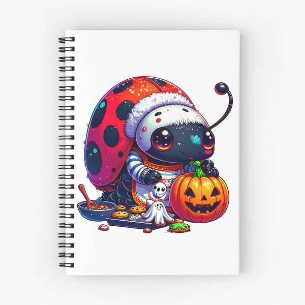 Item preview, Cute Ladybug Baking Halloween Cookies designed and sold by takeng07.