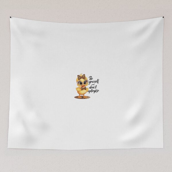 Item preview, Cute Sassy Duckling Be Yourself Don't Apologise designed and sold by ArtistriWear.