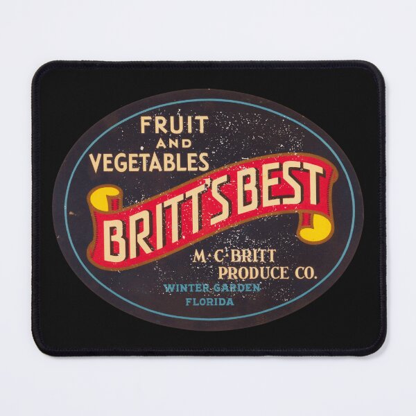 Item preview,  Britt's Best | American Vintage Fruit Crate Label  designed and sold by AfricaSkyBlue.
