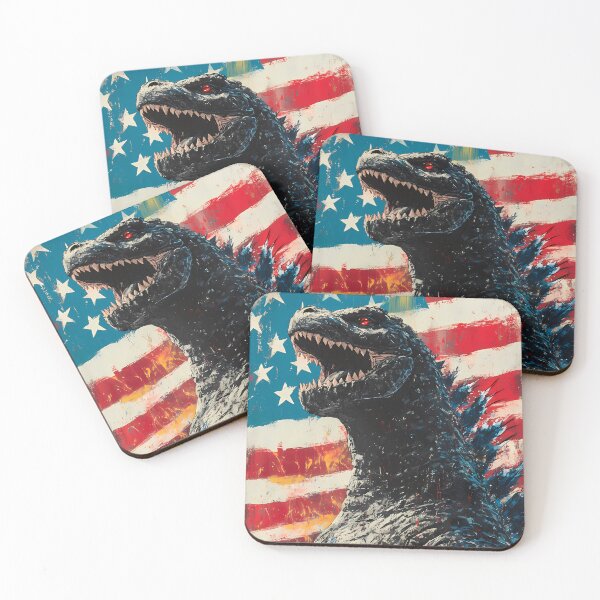 Item preview, merican Giant Monster – Graffiti Style with USA Flag designed and sold by NatureStyle555.