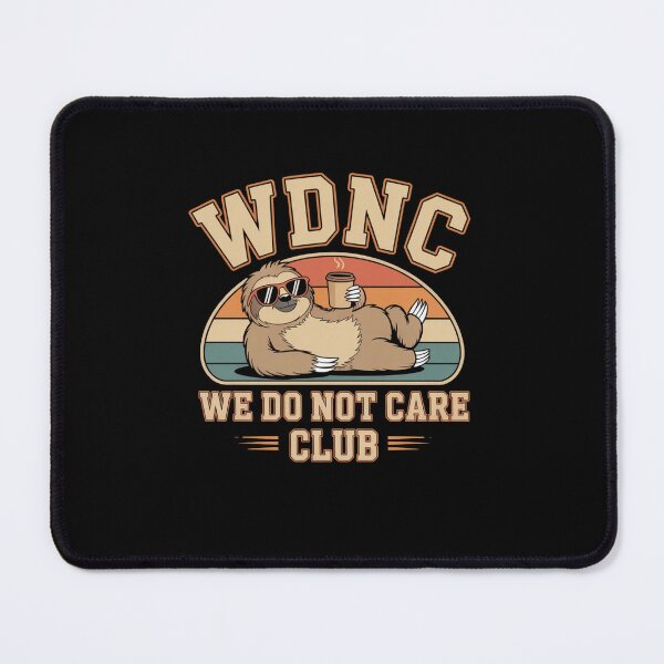 Item preview, WDNC - We Do Not Care Club designed and sold by Mateusz Majcherek.