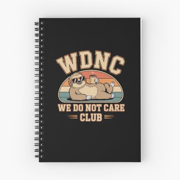Item preview, WDNC - We Do Not Care Club designed and sold by Mateusz Majcherek.