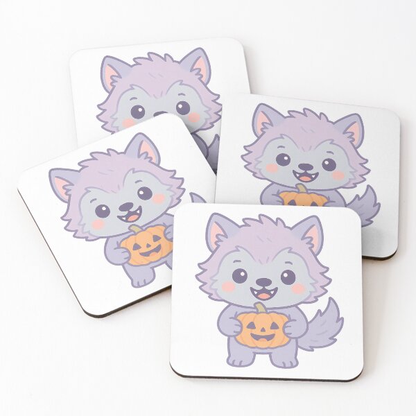Item preview, Adorable Pastel Werewolf Holding Pumpkin T-Shirt - Cute Halloween Design designed and sold by PrintCreations9.
