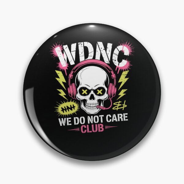 Item preview, WDNC - We Do Not Care Club designed and sold by Mateusz Majcherek.