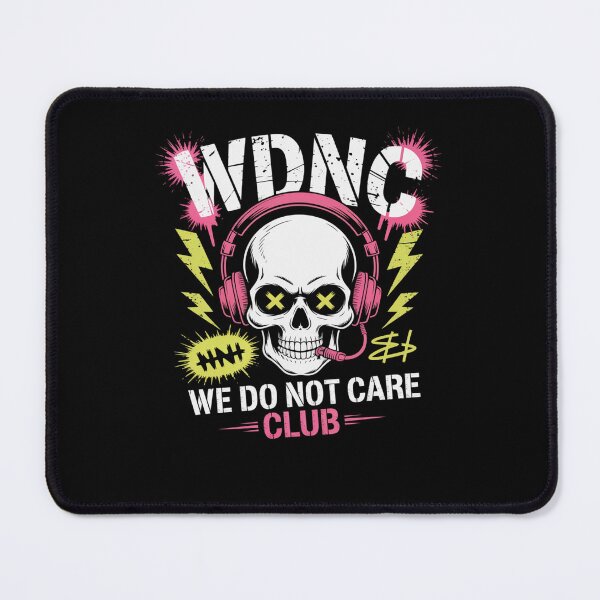 Item preview, WDNC - We Do Not Care Club designed and sold by Mateusz Majcherek.