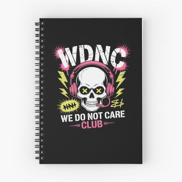 Item preview, WDNC - We Do Not Care Club designed and sold by Mateusz Majcherek.