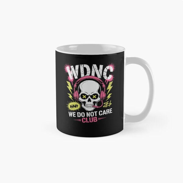 Item preview, WDNC - We Do Not Care Club designed and sold by Mateusz Majcherek.