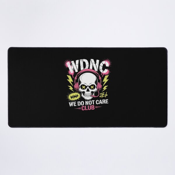 Item preview, WDNC - We Do Not Care Club designed and sold by Mateusz Majcherek.