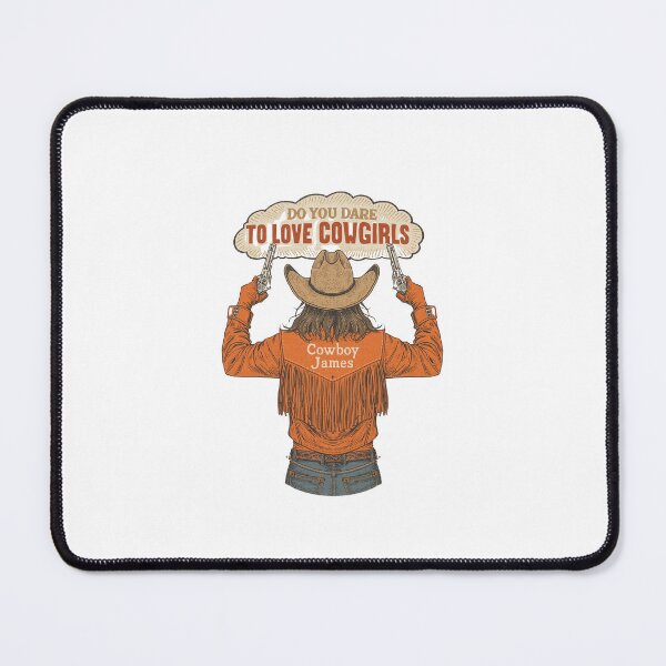 Item preview, Do You Dare To Love Cowgirls Cowboy Graphic designed and sold by ArtistriWear.