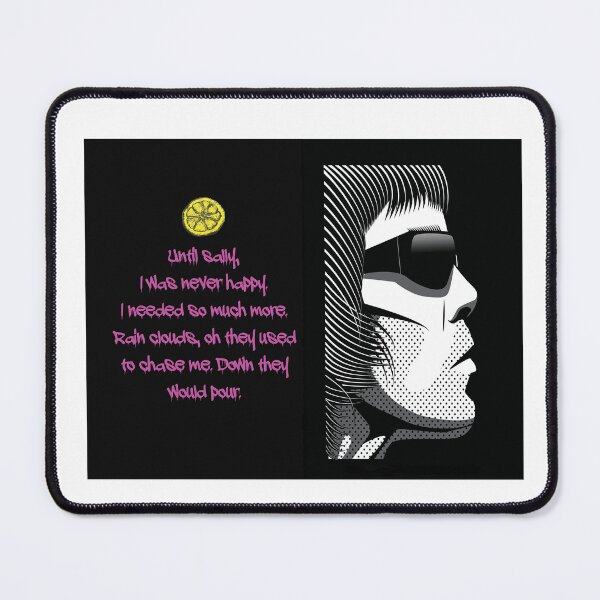 Item preview, The Stone Roses, Until Sally face design (pink text). designed and sold by Manchester Design Studio.