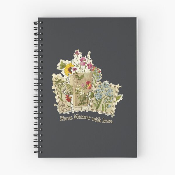 Artikelvorschau, Aus der Natur mit Liebe – Vintage Botanische Collage entworfen und verkauft von MerchYouSearch.