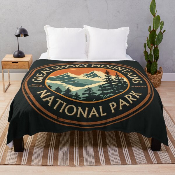 Item preview, Great Smoky Mountains National Park - North Carolina - Tennessee designed and sold by GoodOldVintage.