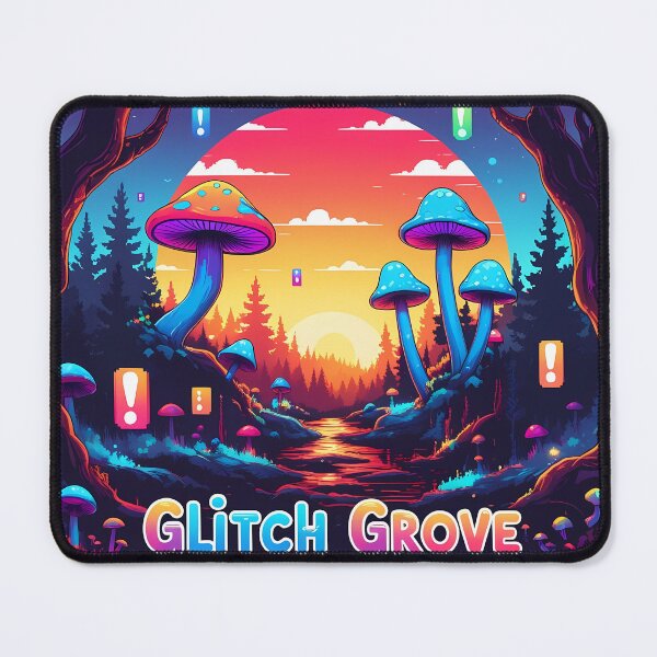 Item preview, Glitch Grove – Retro Pixel Forest Art with RGB Glitch Effects | Magical Gaming Aesthetic designed and sold by LoliDesignShop.
