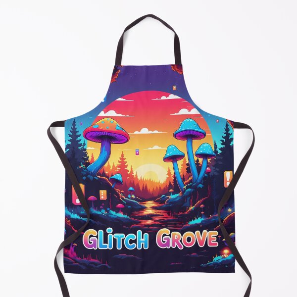 Item preview, Glitch Grove – Retro Pixel Forest Art with RGB Glitch Effects | Magical Gaming Aesthetic designed and sold by LoliDesignShop.