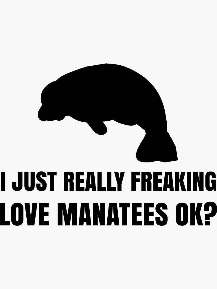 Funny Manatee Lover Shirt Gift for Men Women by jcorres