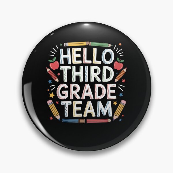 Item preview, Hello Third Grade Team designed and sold by Mateusz Majcherek.