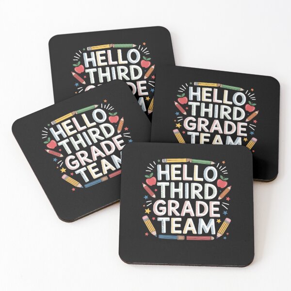 Item preview, Hello Third Grade Team designed and sold by Mateusz Majcherek.