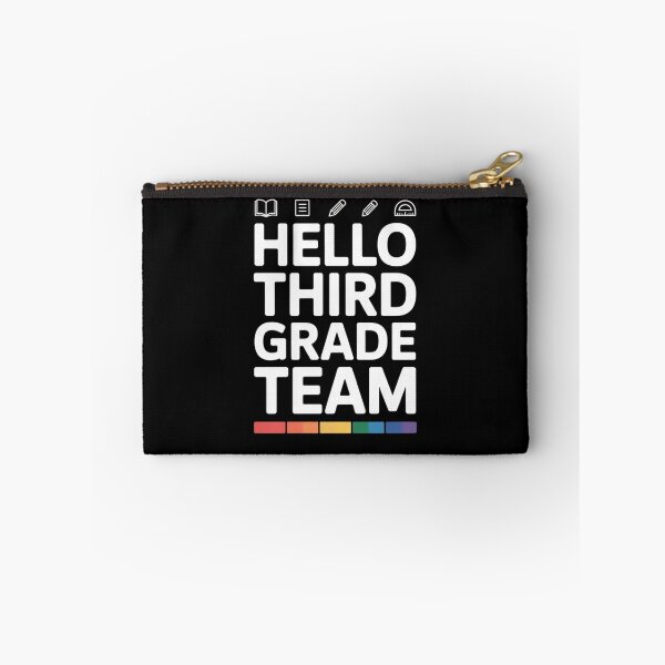 Item preview, Hello Third Grade Team designed and sold by Mateusz Majcherek.