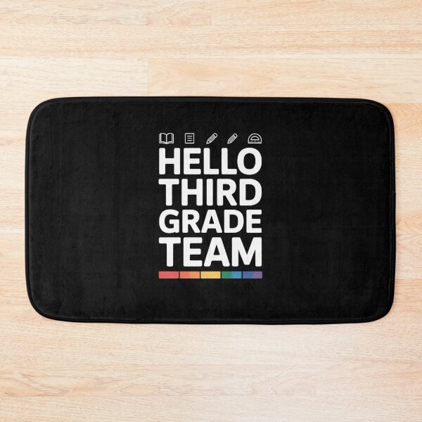 Item preview, Hello Third Grade Team designed and sold by Mateusz Majcherek.
