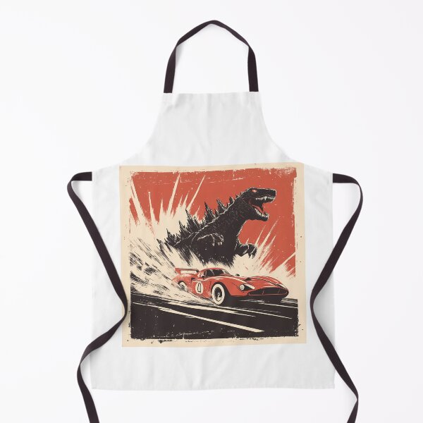 Item preview, Turbo Escape – Retro Racing Car vs Giant Monster designed and sold by NatureStyle555.