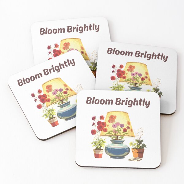 Item preview, Bloom Brightly - Flower Lamp Artwork - Stoicism Wisdom designed and sold by LexaArtworks.