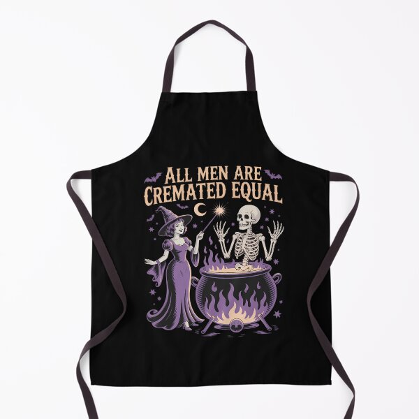 Item preview, All Men Are Cremated Equal Witchy Feminist Halloween designed and sold by DeadlockCrew.