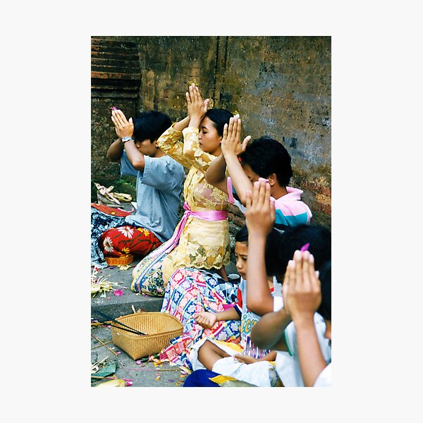 Prayers & Offerings Photographic Print