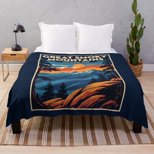 Item preview, Great Smoky Mountains National Park - North Carolina - Tennessee designed and sold by GoodOldVintage.