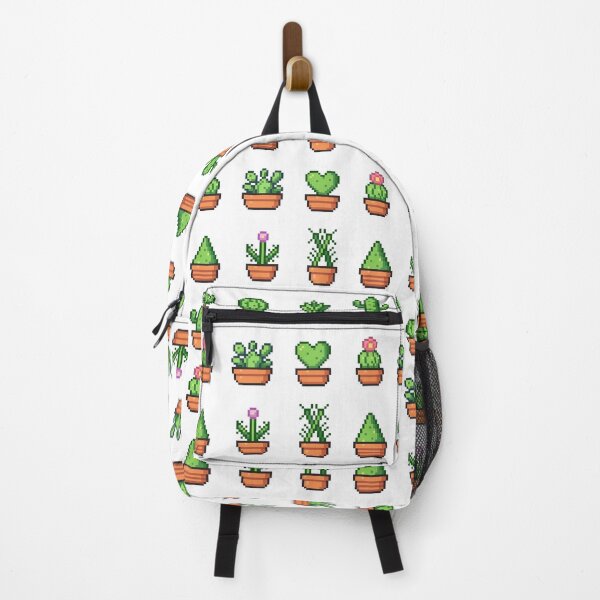 Item preview, Pixel Art Cute Cactus Collection – Adorable Potted Succulents designed and sold by retro_pixel.