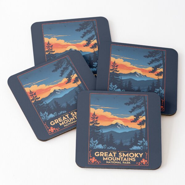 Item preview, Great Smoky Mountains National Park - North Carolina - Tennessee designed and sold by GoodOldVintage.
