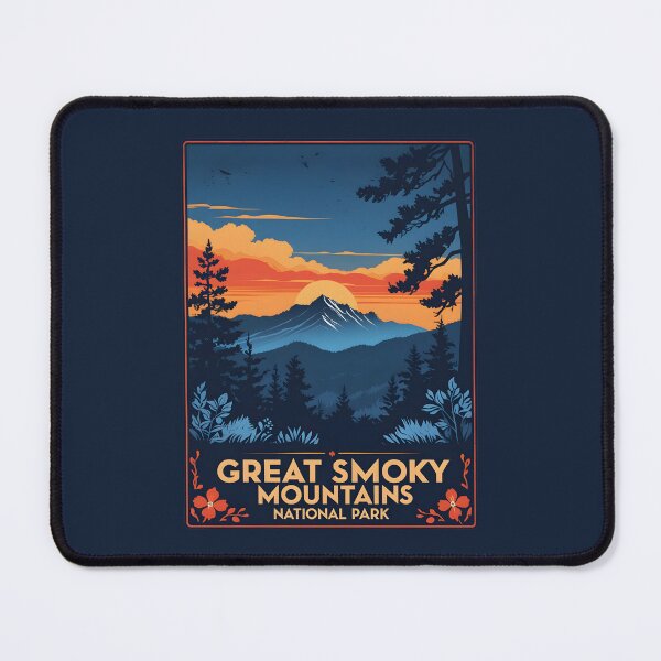 Item preview, Great Smoky Mountains National Park - North Carolina - Tennessee designed and sold by GoodOldVintage.
