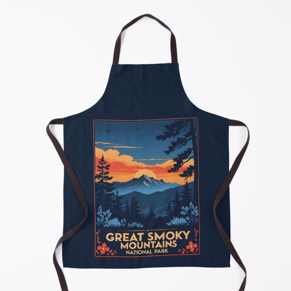 Item preview, Great Smoky Mountains National Park - North Carolina - Tennessee designed and sold by GoodOldVintage.