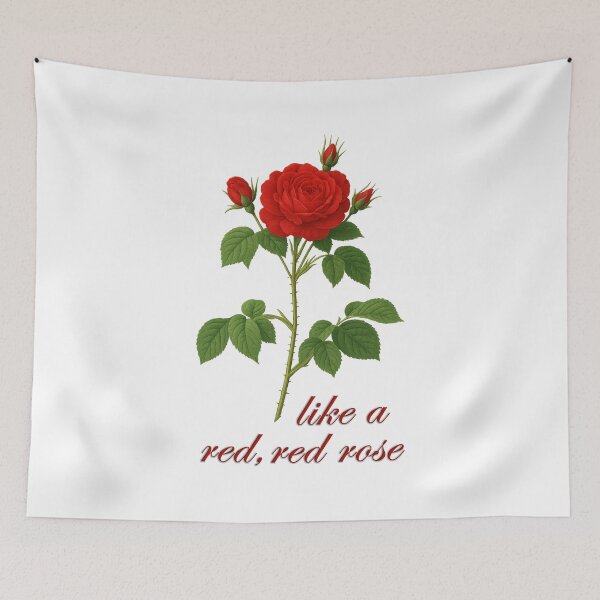 Item preview, Like a Red, Red Rose designed and sold by Tridentulus.