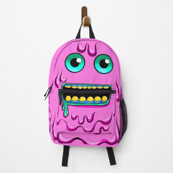 Item preview, Funny Pink Jelly Creature Backpack designed and sold by edsantos-dg.