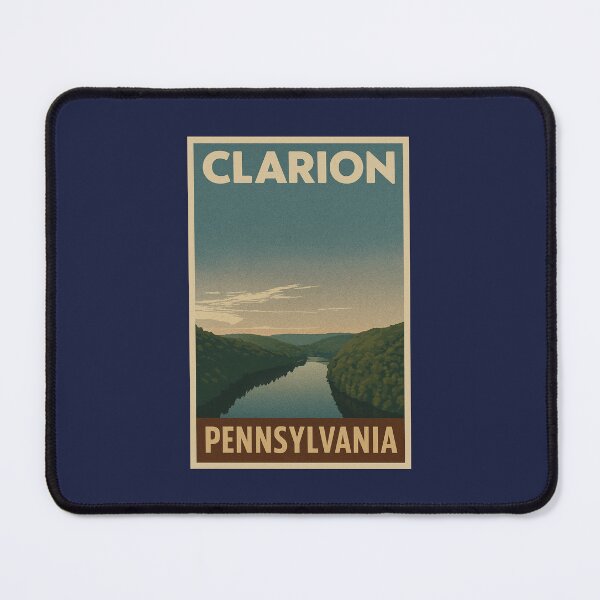 Item preview, Clarion Pennsylvania designed and sold by Broken Antler Designs .