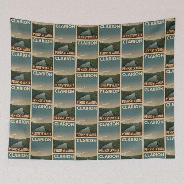 Item preview, Clarion Pennsylvania designed and sold by Broken Antler Designs .