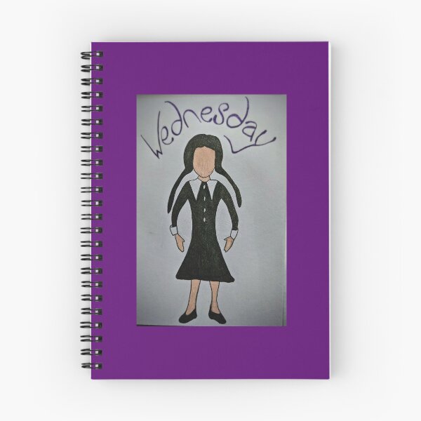 Item preview, Wednesday fan doodle by Fallen Angel Art designed and sold by FallenAngelArt.