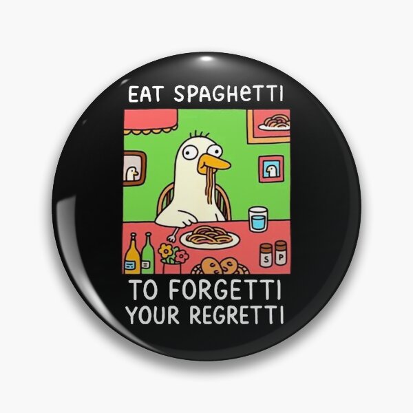 Item preview, Eat Spaghetti To Forget Your Regetti designed and sold by Buntrockstore.