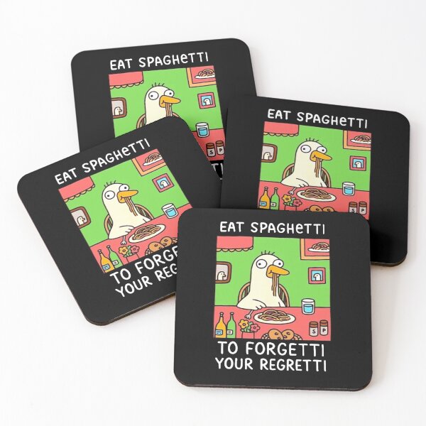 Item preview, Eat Spaghetti To Forget Your Regetti designed and sold by Buntrockstore.