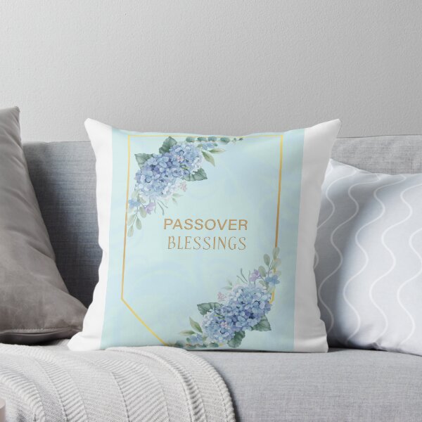 Artikelvorschau, Pessach-Segen mit blauen Hortensien entworfen und verkauft von elizdesigns.