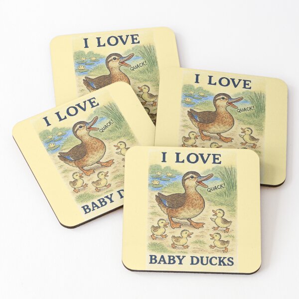 Item preview, I Love Baby Ducks designed and sold by Tridentulus.