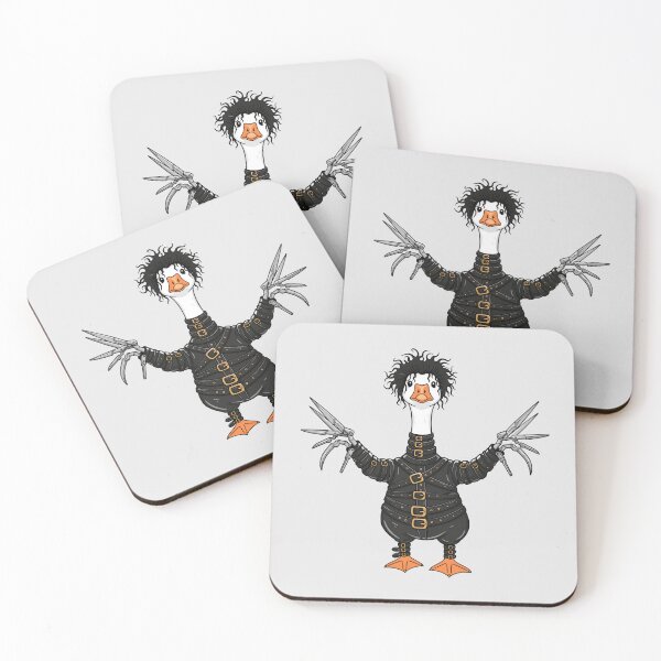 Item preview, Goose wearing an Edward Scissorhands costume  designed and sold by FatBirdie.