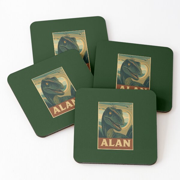 Item preview, Alan designed and sold by Broken Antler Designs .