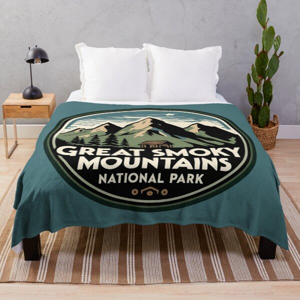Item preview, Great Smoky Mountains National Park - North Carolina - Tennessee designed and sold by GoodOldVintage.