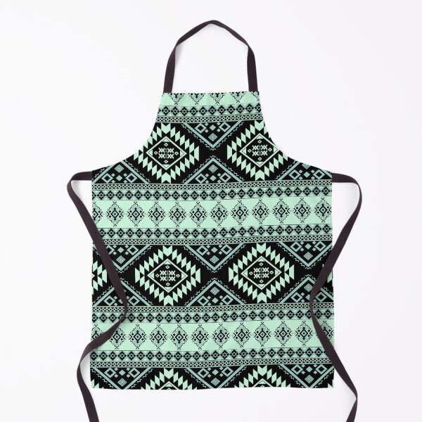 Item preview, Black Jade Tribal Ethnic Geometric Pattern Seamless Vector, Traditional Ornamental Textile Art, Bohemian Style Design designed and sold by Jukclassic.