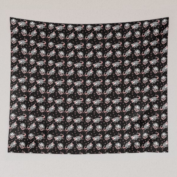 Item preview, Feral possums designed and sold by KeebsDesigns.