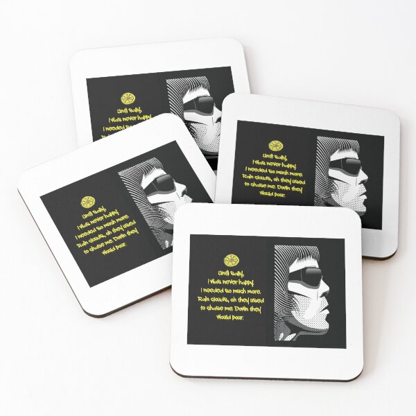 Item preview, The Stone Roses, Until Sally face design (yellow text). designed and sold by Manchester Design Studio.