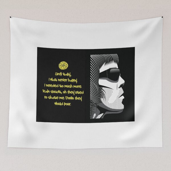 Item preview, The Stone Roses, Until Sally face design (yellow text). designed and sold by Manchester Design Studio.