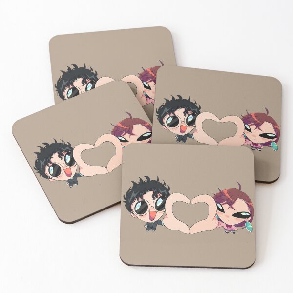 Item preview, Momo & Okarun designed and sold by VSSSURV.